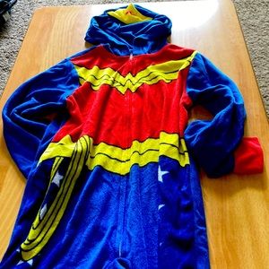 Wonder Woman full length, zip up hoodie.